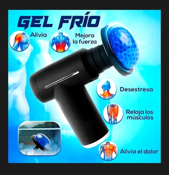 Pistola Masajeadora Percutora 6 Niveles