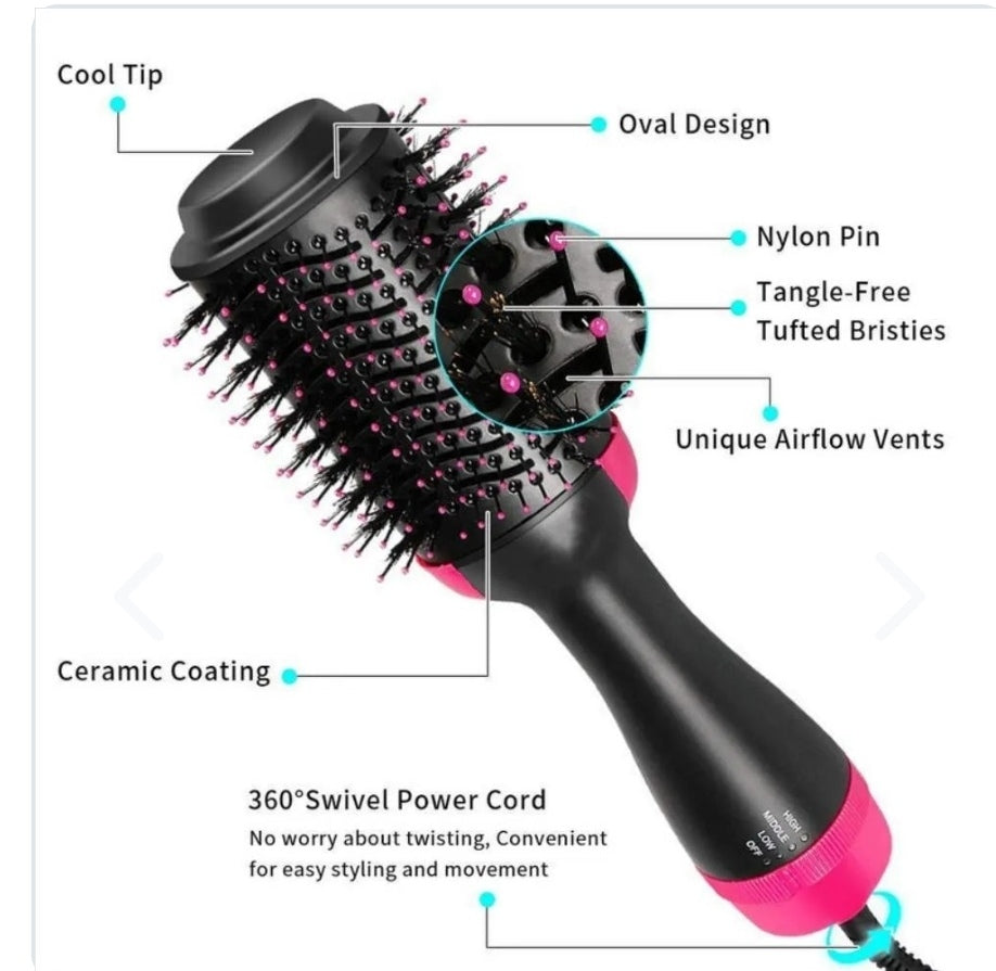 Cepillo Secador Pelo Alisador One Step